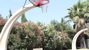 After a Serious Game of Basketball This Black Couple Fucks Very Hard and Cums Together