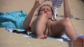 Amateur Nudist Voyeur Pierced Pussy Close Up Video