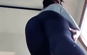 Black mistress makes u lick panties