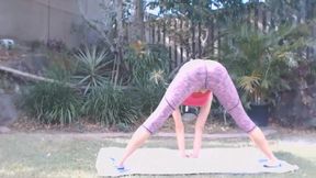 Sexy Yoga Stretching