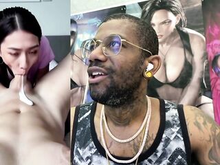 Transgender Alternative Angel Spits On Her Angel Dick And Cums, POV Trans Honey Cumming In Asian Throat, Tight Teen Girl Penis, Transgender Teen Hands Free Cumming, AI Generated