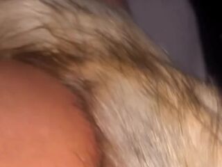 Opening up her Latin babe booty with a hawt tail booty-plug getting her willing for some DP