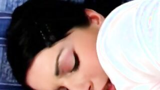 African haired 19 year old skank dig booty to mouth sex