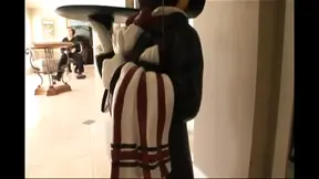 Big tits ebony fucked by white guys