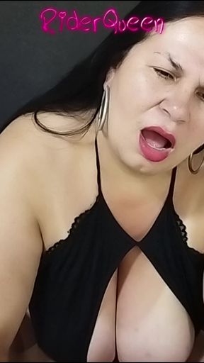 Fuking to Riderqueen Big Ass Latina BBW MILF