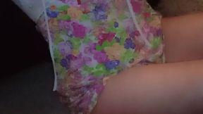 Filthy Slutwife acts as public toilet, begging for cock