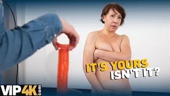 Russian milf Monika Desire next door gets hard fucked by Moon Imp