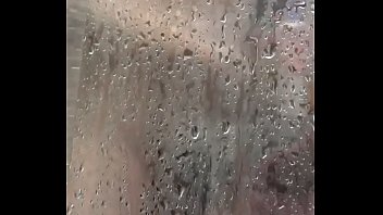 Hung Bull in shower