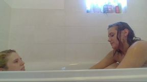 Bath Time with to Hit Girls