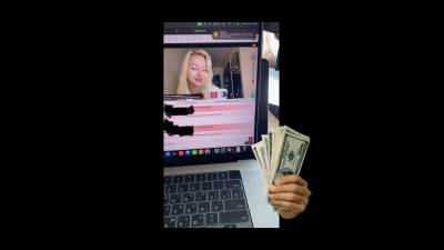 Findom drain on the stream