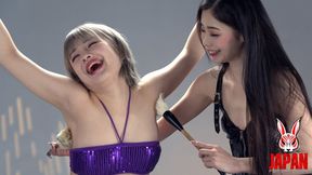 Tickle obsession: An Komatsu uses tools and tongue to tease restrained and squirming Haruhi Tsukigata — in control until her final lick (HD)