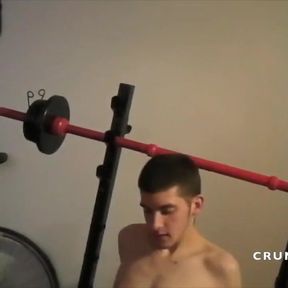 Alexis fucked by straight worker fucker