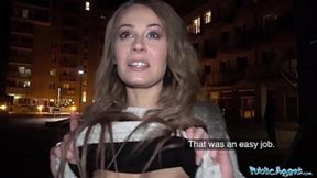 Public Agent: Cheeky Brit Carmel Anderson takes a pounding