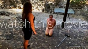 Dominatrix mistress April - Porcupine cock aiotr