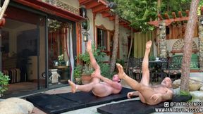 25 Minute Naked Pilates Workout With - Pierce Paris