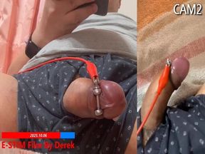 Estim Night on 20251005 Big Load of Cum