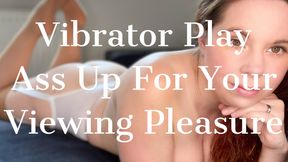 MILF Vibrator Ass Up Play