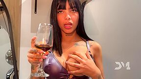 She Showed Me Her New Lingerie And I Had The Pleasure Of Fucking Her Athenea Rosse - Athena Rose And Danner Mendez