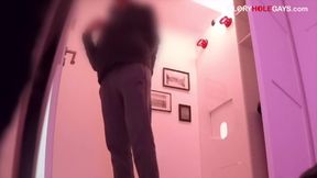 Straight Cock at the Gloryhole - Tongued Until He Cums