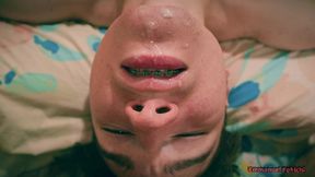cute twink emmanuel kokichi getting his face fucked and covered in cum by camilo brown s big dick