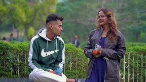 stepBrother had hardcore sex with step sister in the forest