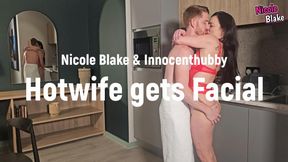 Cheating wife fucks lover in sneaky get away