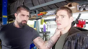 Big Daddy Ryan Bones Mounts Young Lev Ivankov Hard – Hung Twink Stretches Wide