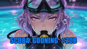 Scuba Gooning #20B: Neoprene Lung Lock: Scuba Mistress Steals Your Breath (Animated)