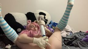 Latex Fetish Glove Stuffing Video