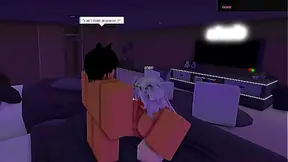 Roblox Fucking story in a hotel room(self roleplay)