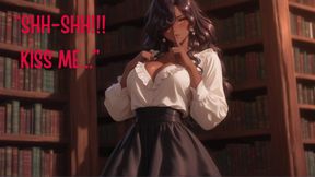 Librarian Girlfriend Kissing You While Working (Mouth Sounds) (Moaning) (Writing) (Playful) ASMR