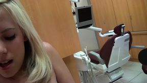 I Know That Girl - Blonde Britney Beth & Eric Turn a Routine Checkup Into a Mean Titty Fuck & Pussy Pounding