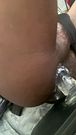 Asshole behind thong fuels unrestrained drive