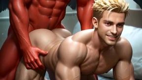 an ancient demonic ritual made me have sex with a bunch of demons and angels in a forbidden and transgressive orgy!