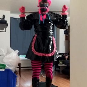 Sissy Sluts New Toy-Self Bondage