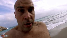 young blonde angell summers ass fucked by crazy guy at the beach