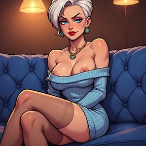 Classy Cartoon Matures Tits Out