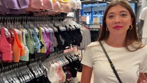 Sucked a guy in the store