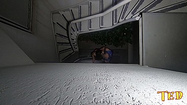 Flagra de uma câmera de segurança