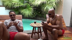 bianca naldy na maior dupla penetracao anal - nego catra - capoeira ator