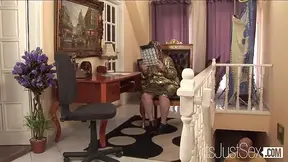 Wild group sex with Anne, a sultry JAV brunette