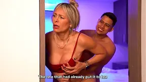 Sexy StepMom Monique Fuentes Silently Seduces Her StepSon In Bed