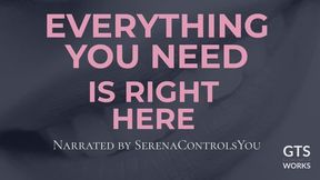 Everything You Need Is Right Here - Gentle Giantess POV - Tiny In Her Palm JOI - Soft Control Aftercare by GTS Works