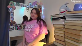 Russian Actress Shoots Solo Backstage Video