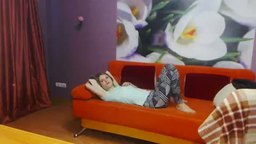 Petite Girl Dancing and Fingering Pussy
