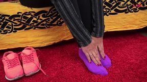 feet worship for footjob and cum on feet