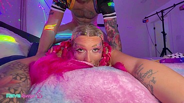 Rave Slut Chanel Luxx Gets Her Pussy Punished By Brian Omally!