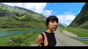 Masturbation with a Beautiful Views