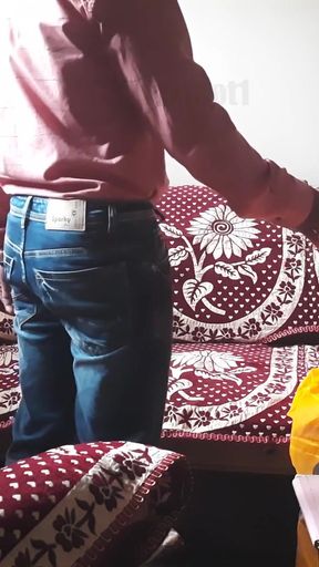 Memorable moment from "Indian House Wife Fucked by Bankk Officer - Hindi Sex Story"