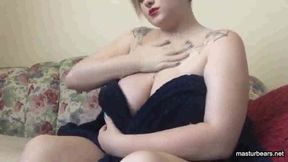 Stroking, fingering, cumming (BBW nextdoor Ivy)